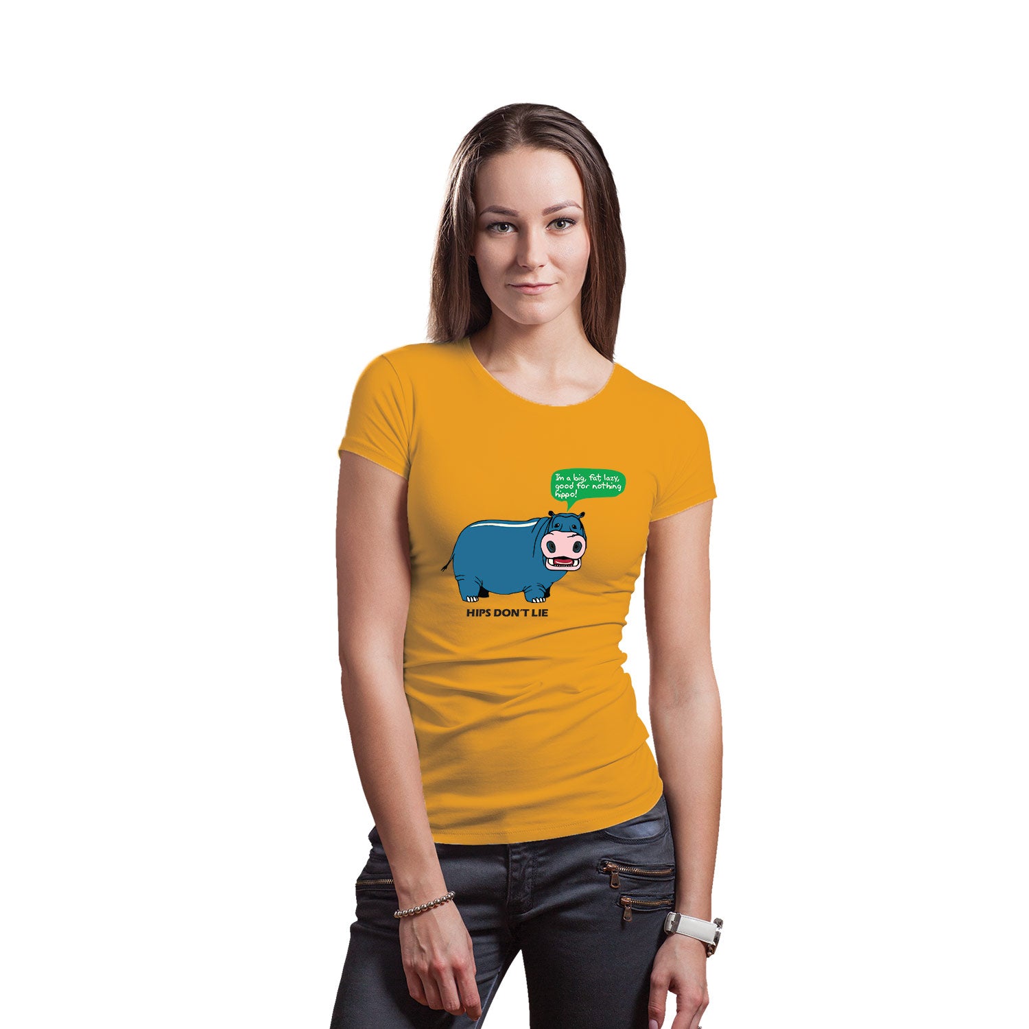 Tantra Hips Don’t Lie Women’s Cotton T-Shirt Everyday Casual Wear Original Since 1997 Shipping Globally