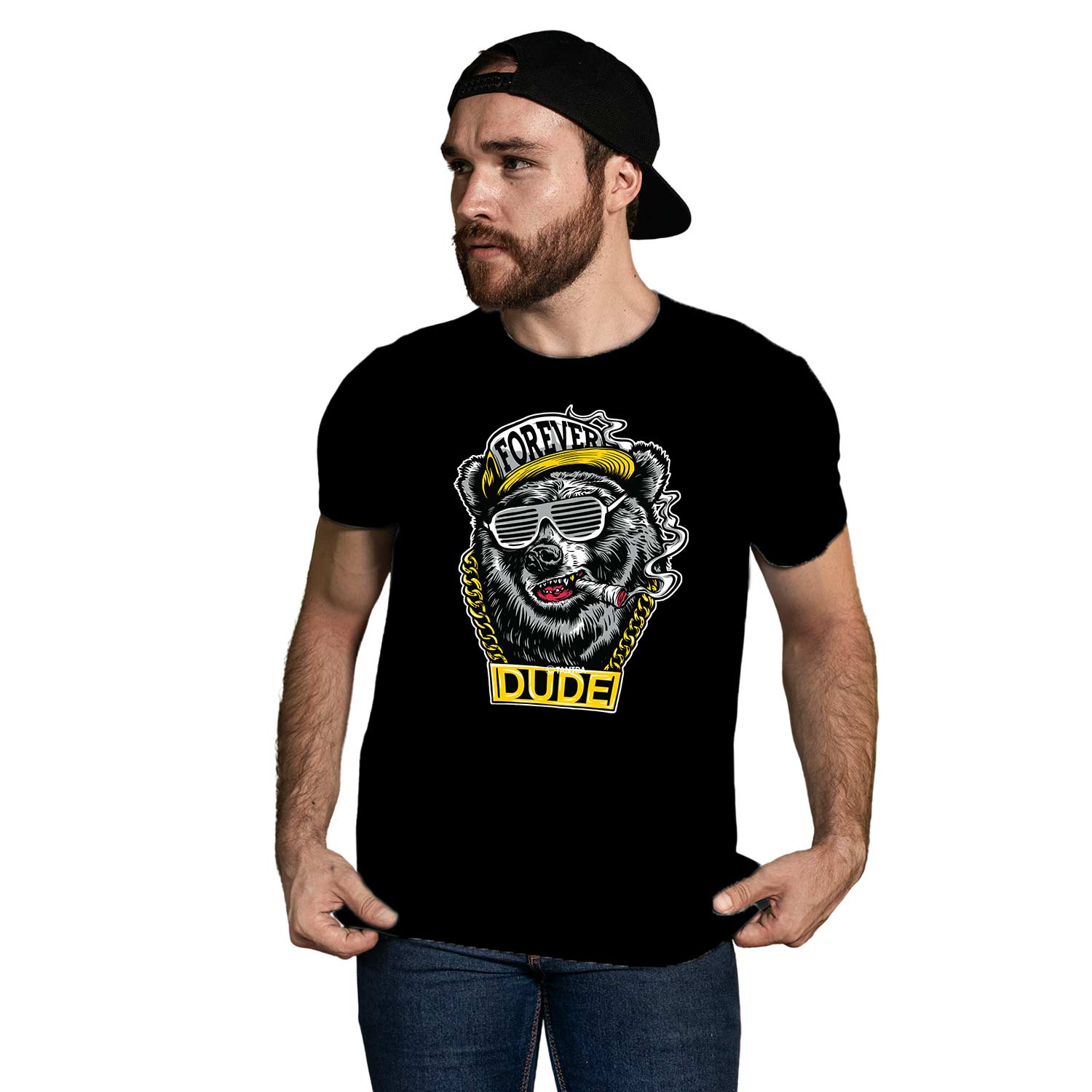 Dude – Tantra Original Brand Since 1997 – Unisex Cotton Tee Everyday Wear - Shipping Globally!