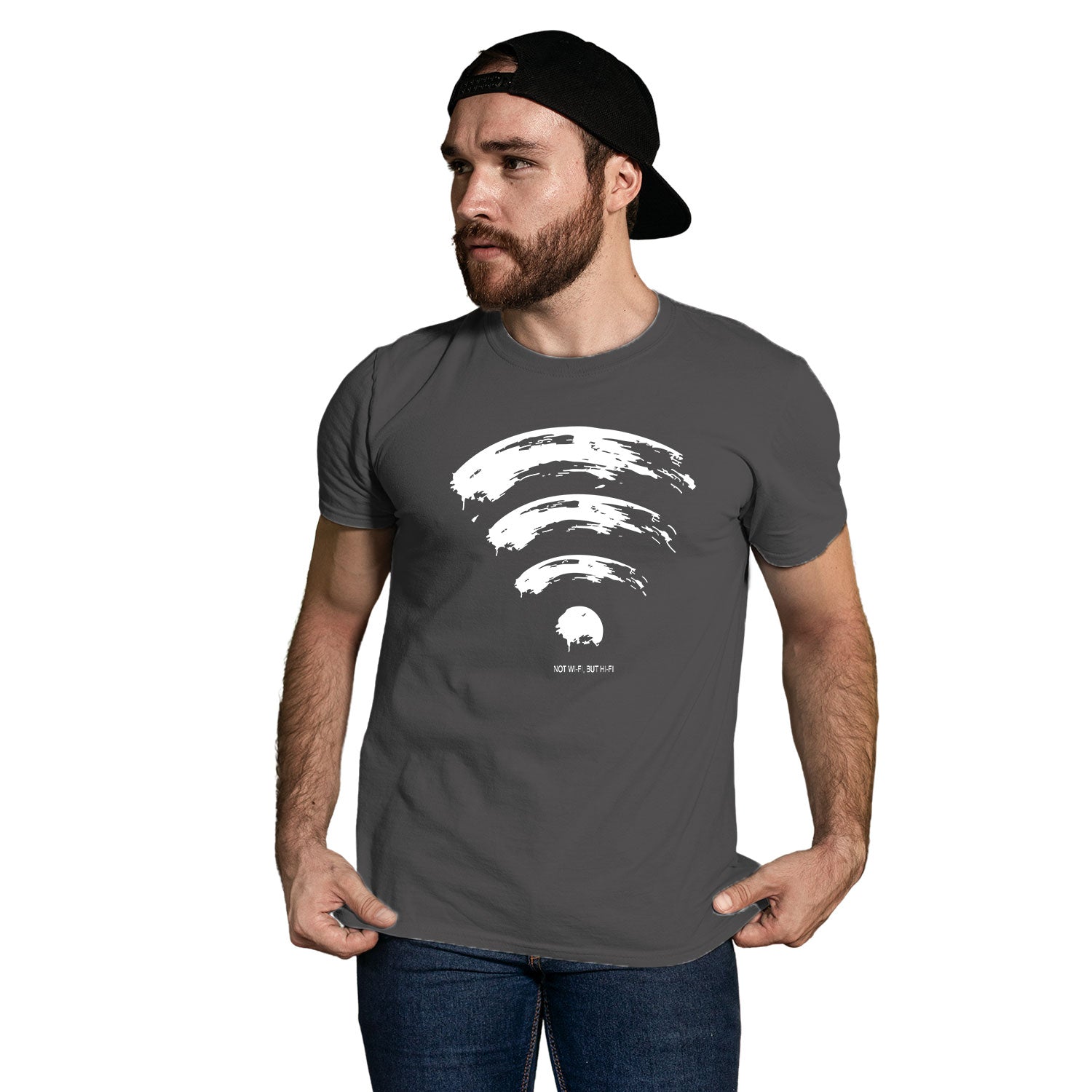 Hi-Fi – Tantra Original Brand Since 1997 – Unisex Cotton Tee Everyday Wear - Shipping Globally!