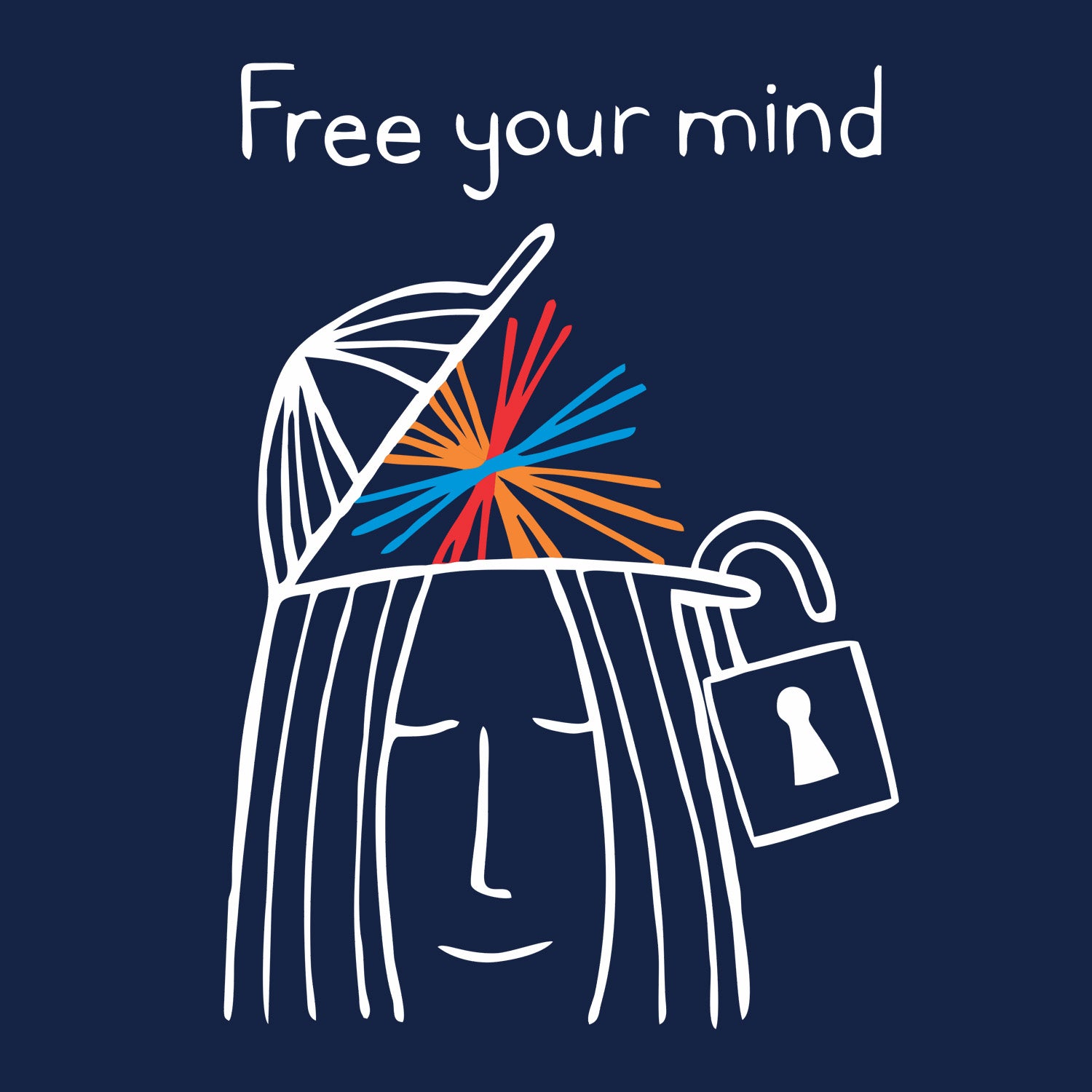 Free Your Mind – Tantra Original Since 1997 - Unisex Cotton Tee Everyday Wear - Shipping Globally!