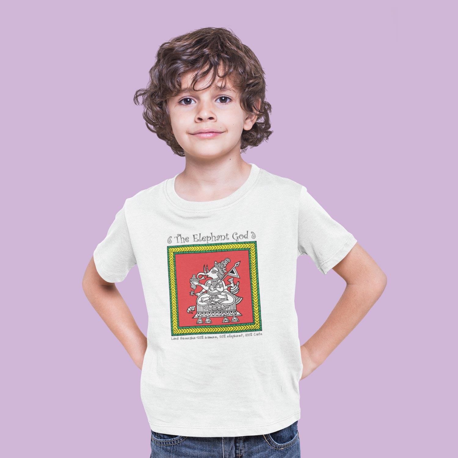 Ganesha Kids Cotton Tee Everyday Wear – Tantra Original Since 1997 – Shipping Globally!