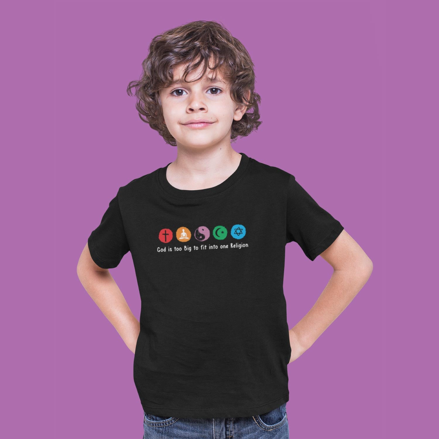 God Kids Cotton Tee Everyday Wear – Tantra Original Since 1997 – Shipping Globally!