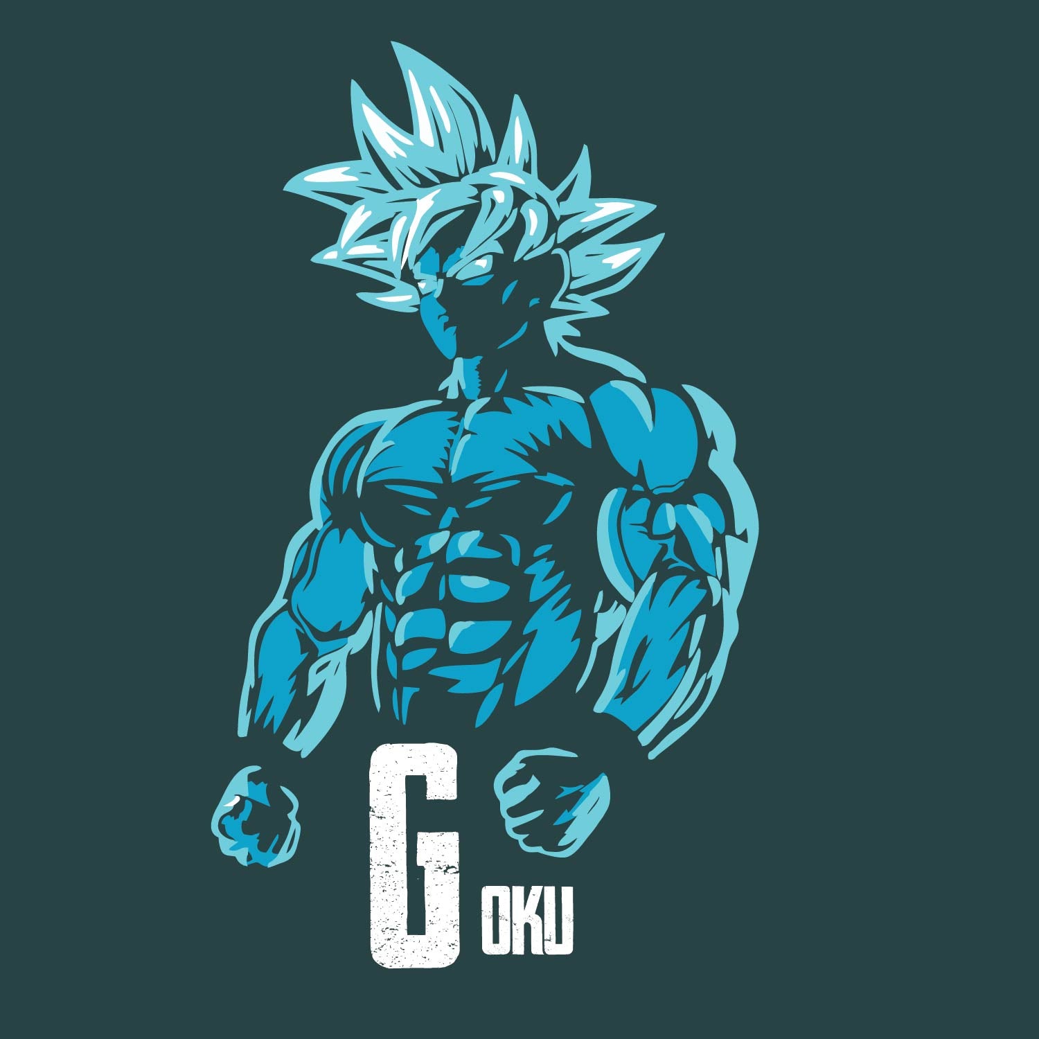 Goku Kids Cotton T-Shirt Anime Inspired Graphic Round Neck Casual Wear Original Since 1997