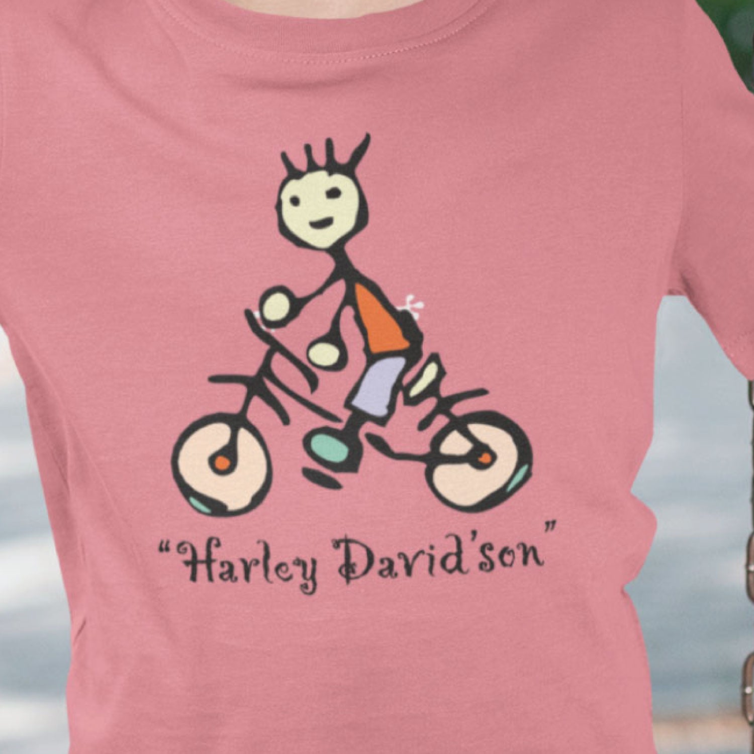Harley David's Son Kids Cotton T-Shirt Regular Fit Casual Wear Original Since 1997 Shipping Globally