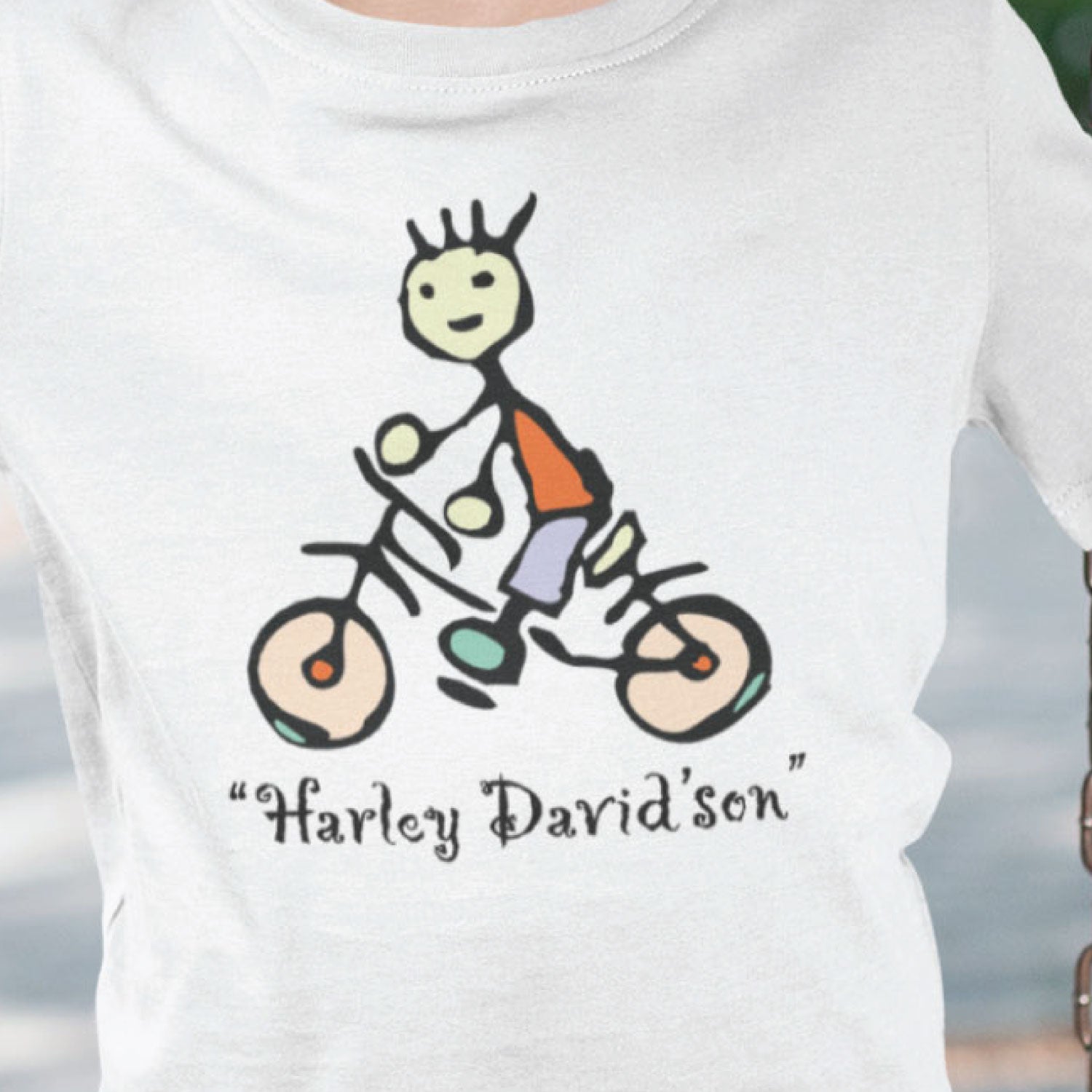 Harley David's Son Kids Cotton T-Shirt Regular Fit Casual Wear Original Since 1997 Shipping Globally