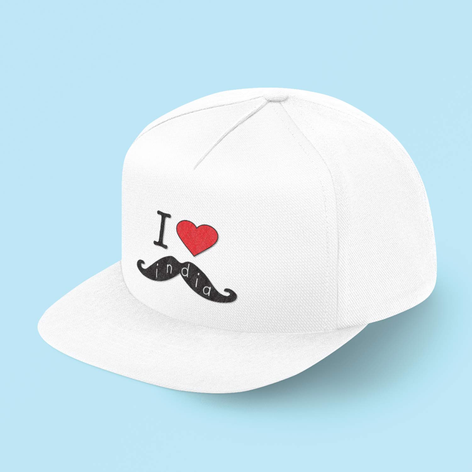 I Love India Cotton Cap – Tantra Original Since 1997 – Shipping Globally!