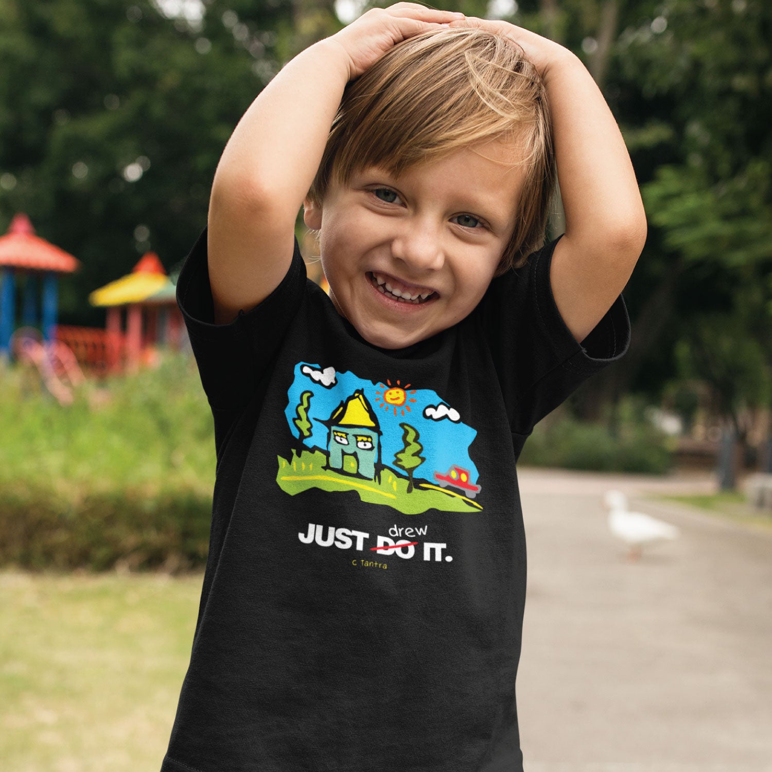 Just Do It Kids Cotton T-Shirt Regular Fit Casual Wear Original Since 1997 Shipping Globally