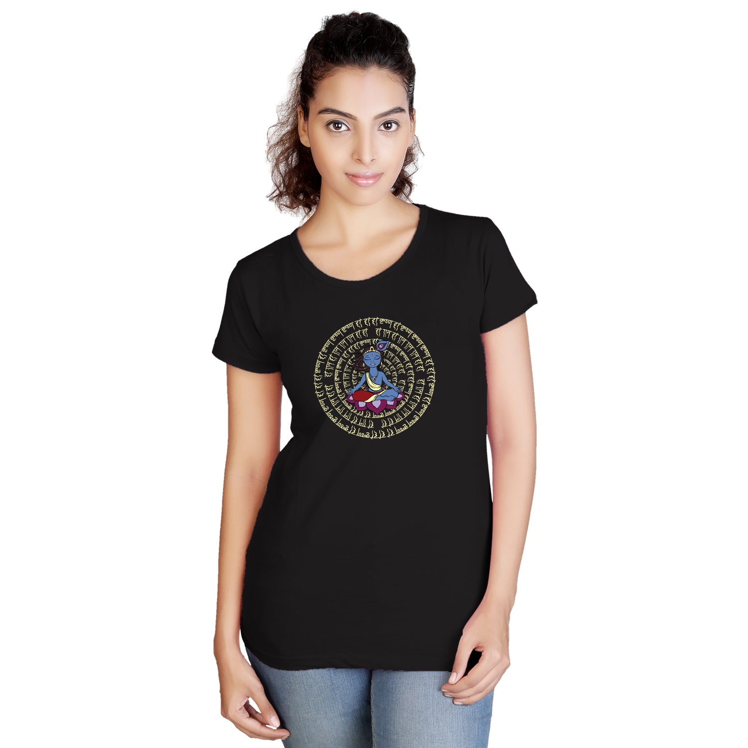 Krishna Trance – Women's Tee – Tantra Original Since 1997 – Shipping Globally