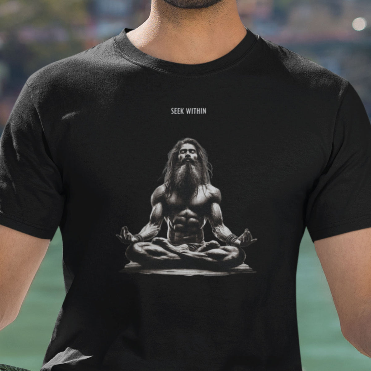 Seek Within Men's Cotton T-Shirt Regular Fit Casual Wear Original Since 1997 Shipping Globally