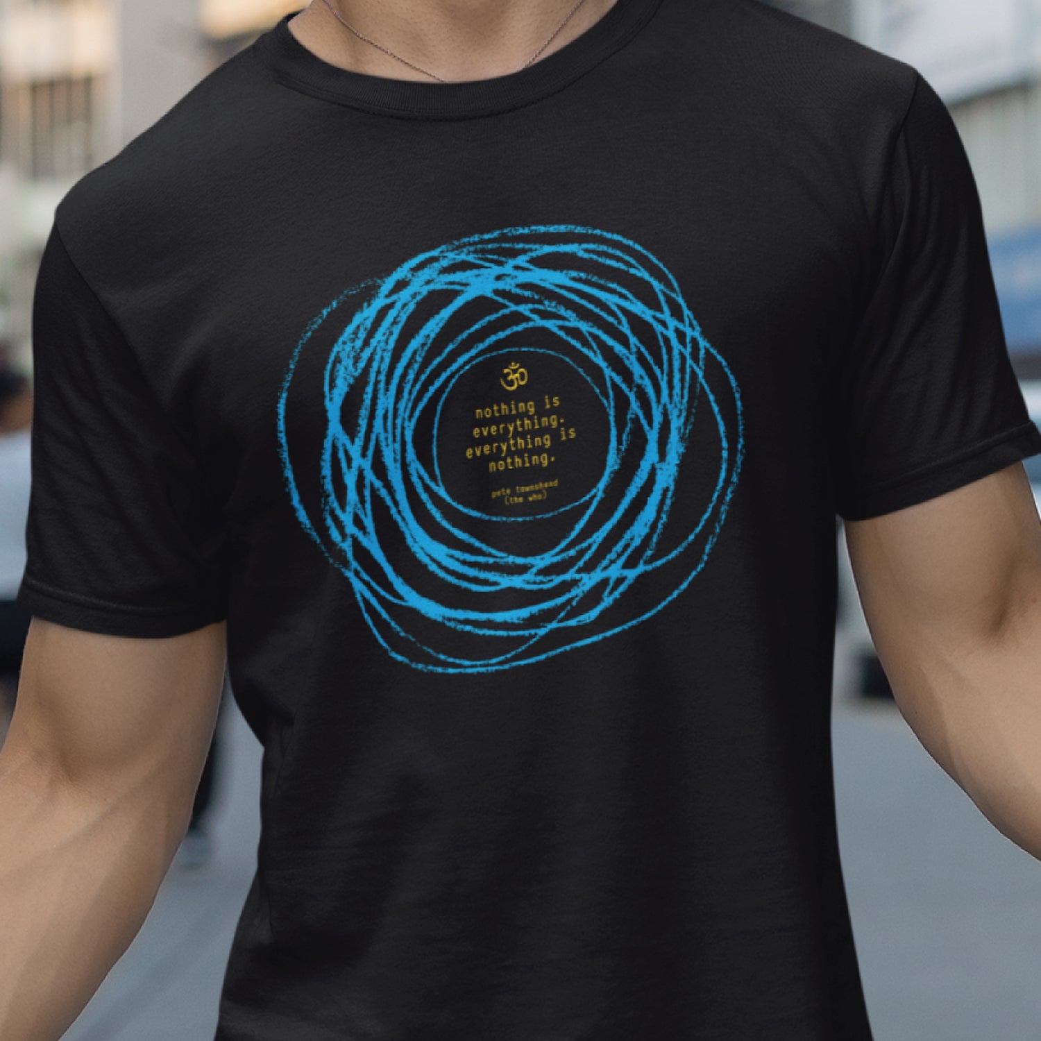 Nothingness 100% Cotton Men's T-Shirt Everyday Casual Wear Shipping Globally