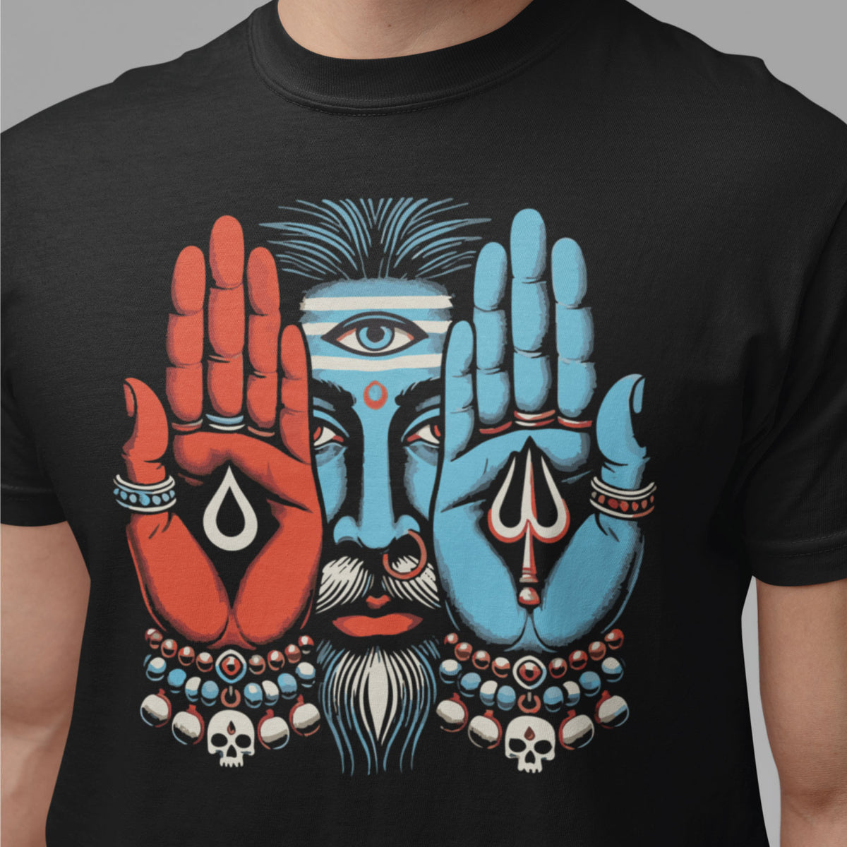 "Shiv Shakti" Graphic Printed T-Shirt | Tantra T-Shirts