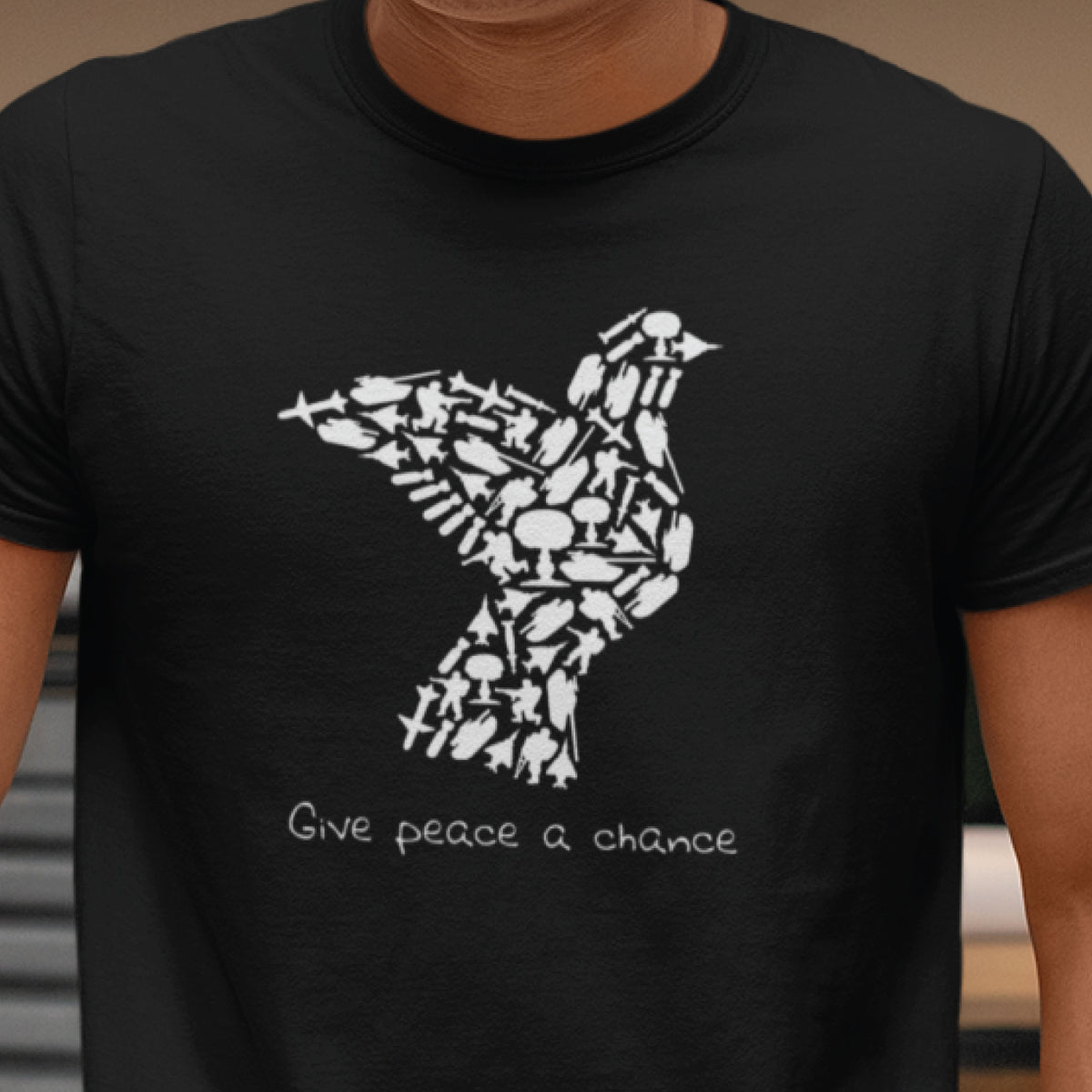 Peace Dove 100% Cotton Unisex T-Shirt Everyday Casual Wear Original Since 1997 Shipping Globally