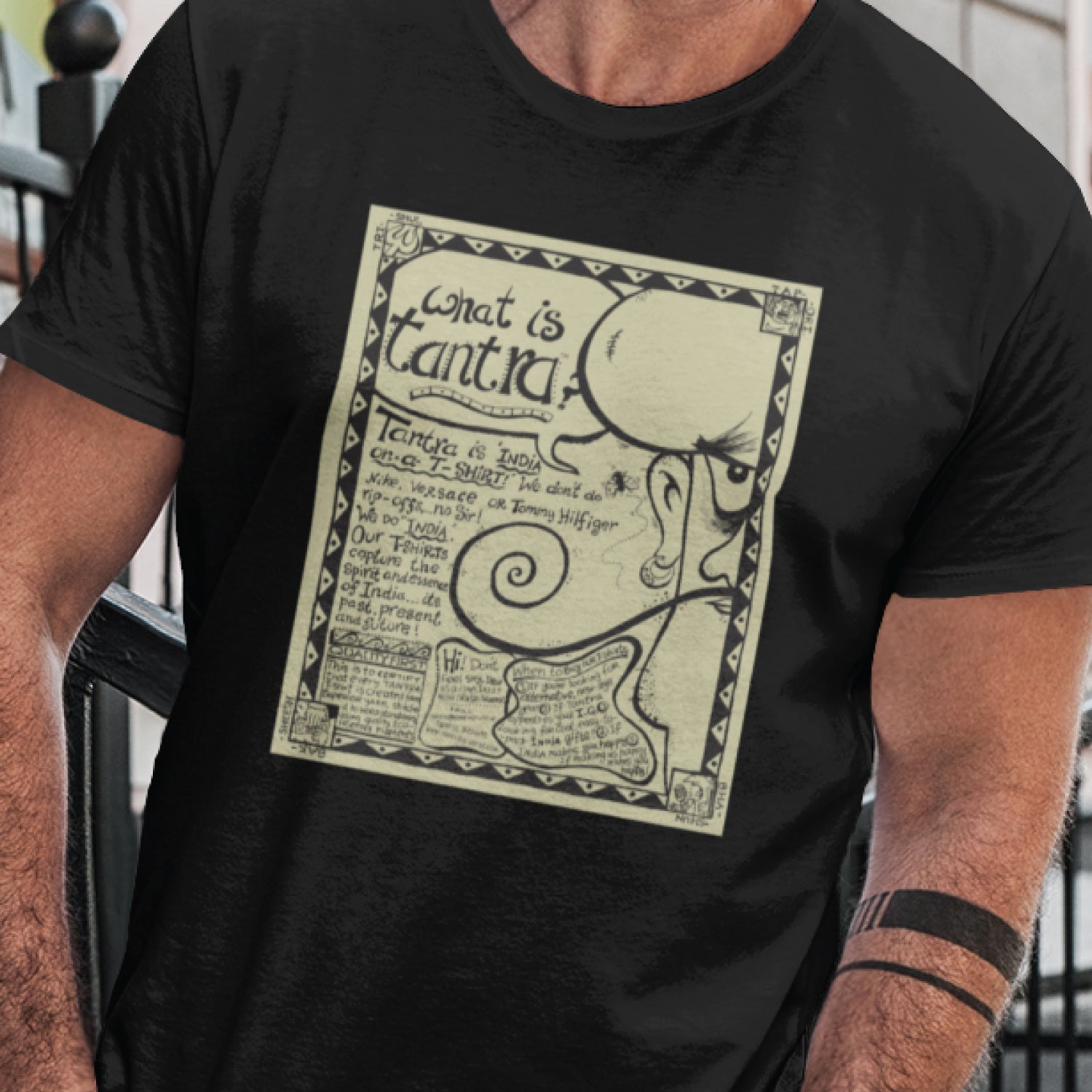 What Is Tantra 100% Cotton Unisex T-Shirt Everyday Casual Wear Original Since 1997 Shipping Globally