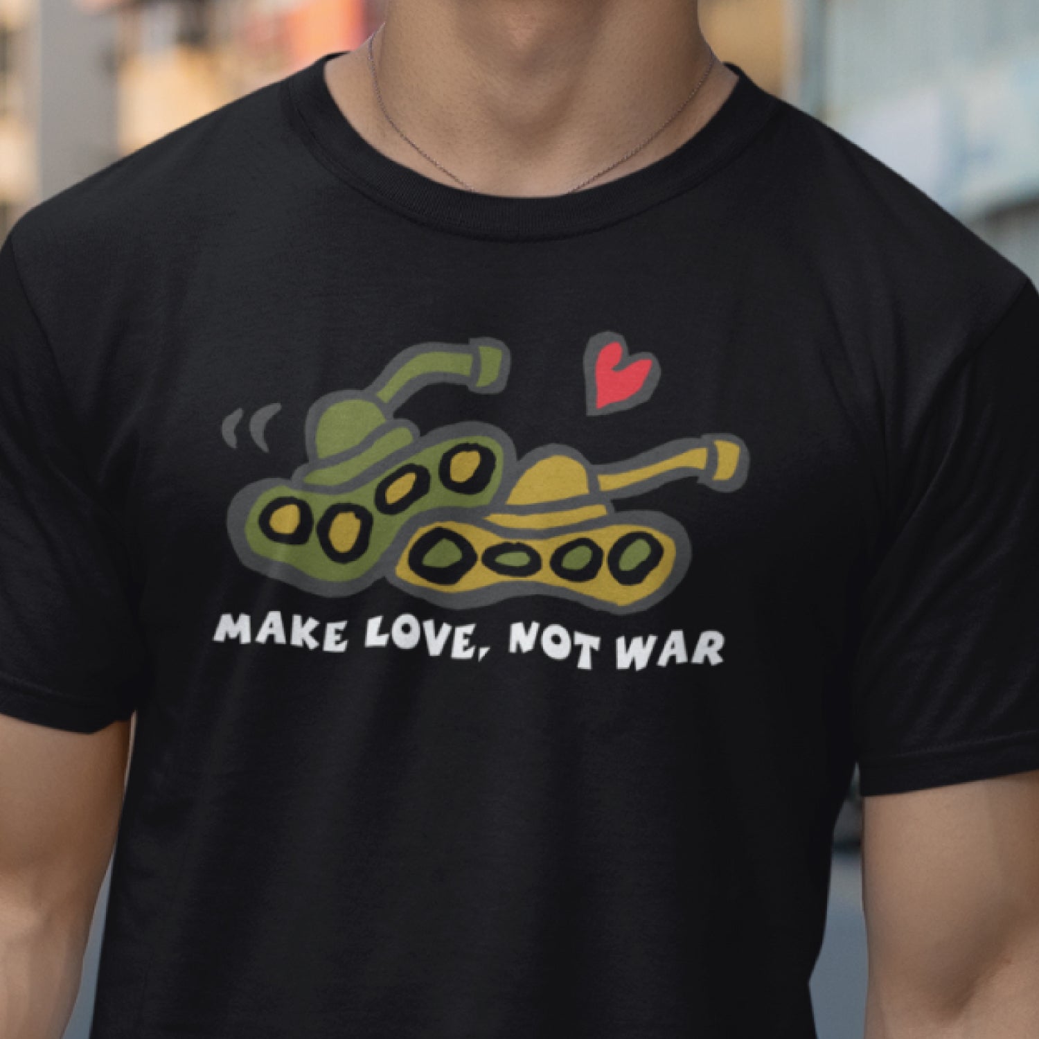 Make Love Not War 100% Cotton Unisex T-Shirt Everyday Casual Wear Original Since 1997 Shipping Globally