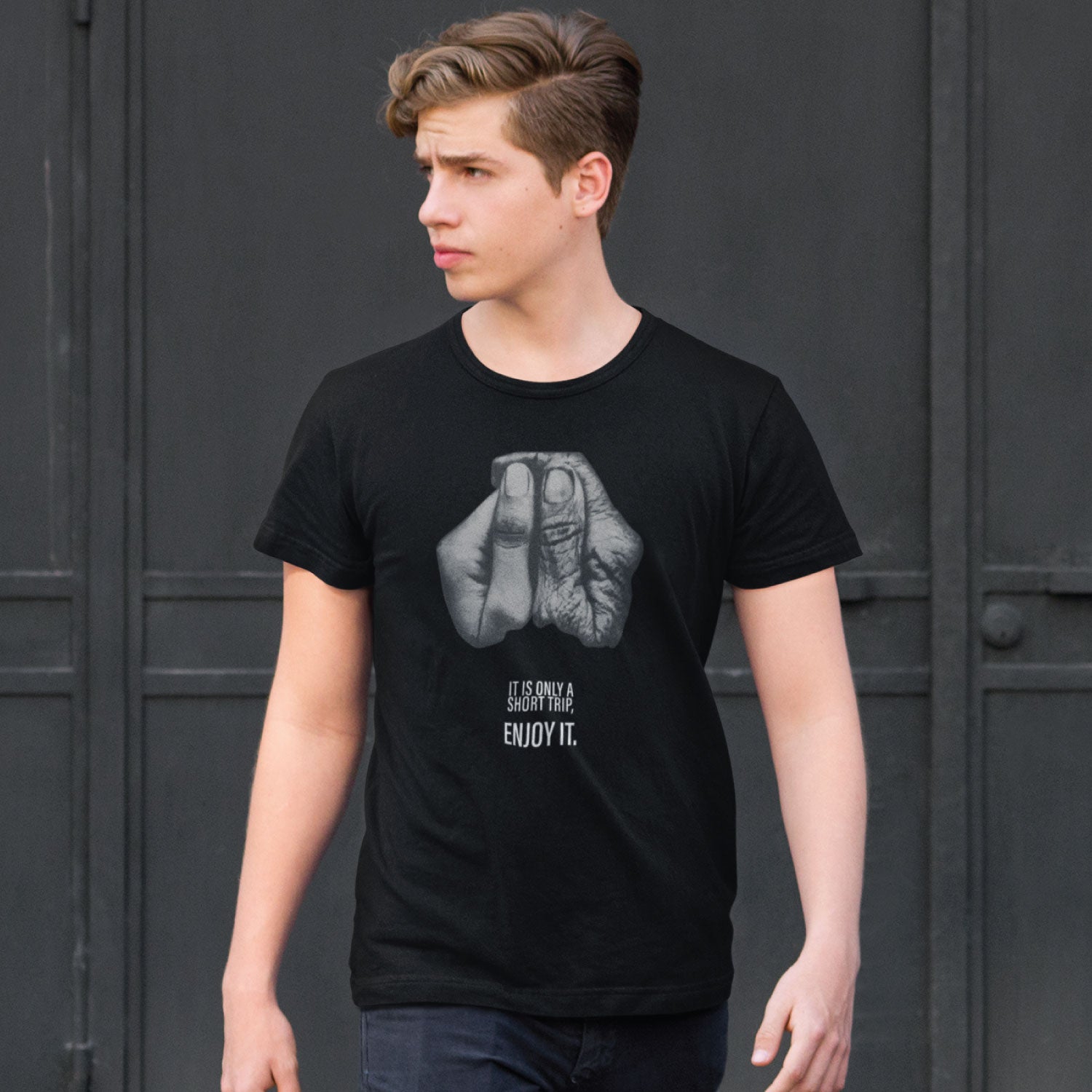 Young Old Cotton Men's T-Shirt Casual Wear Original Since 1997 Shipping Globally