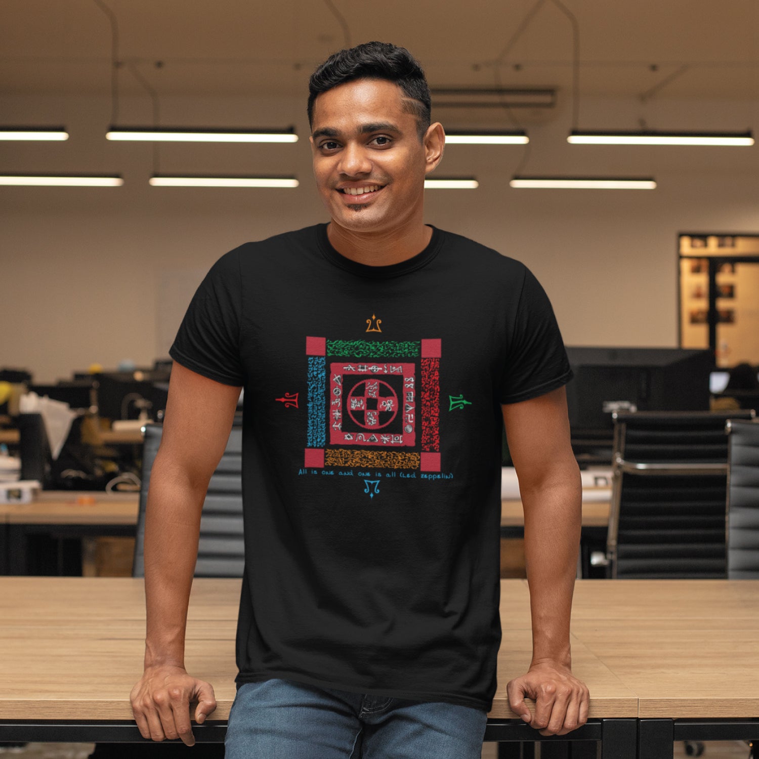 Unity 100% Cotton Men's T-Shirt Everyday Casual Wear Shipping Globally