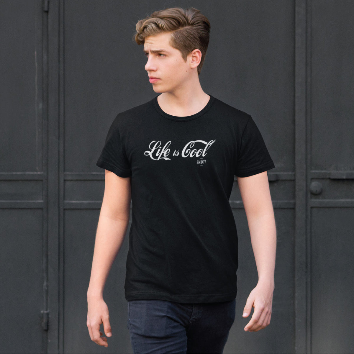 Life Is Cool Graphic T-Shirt | Tantra T-Shirts