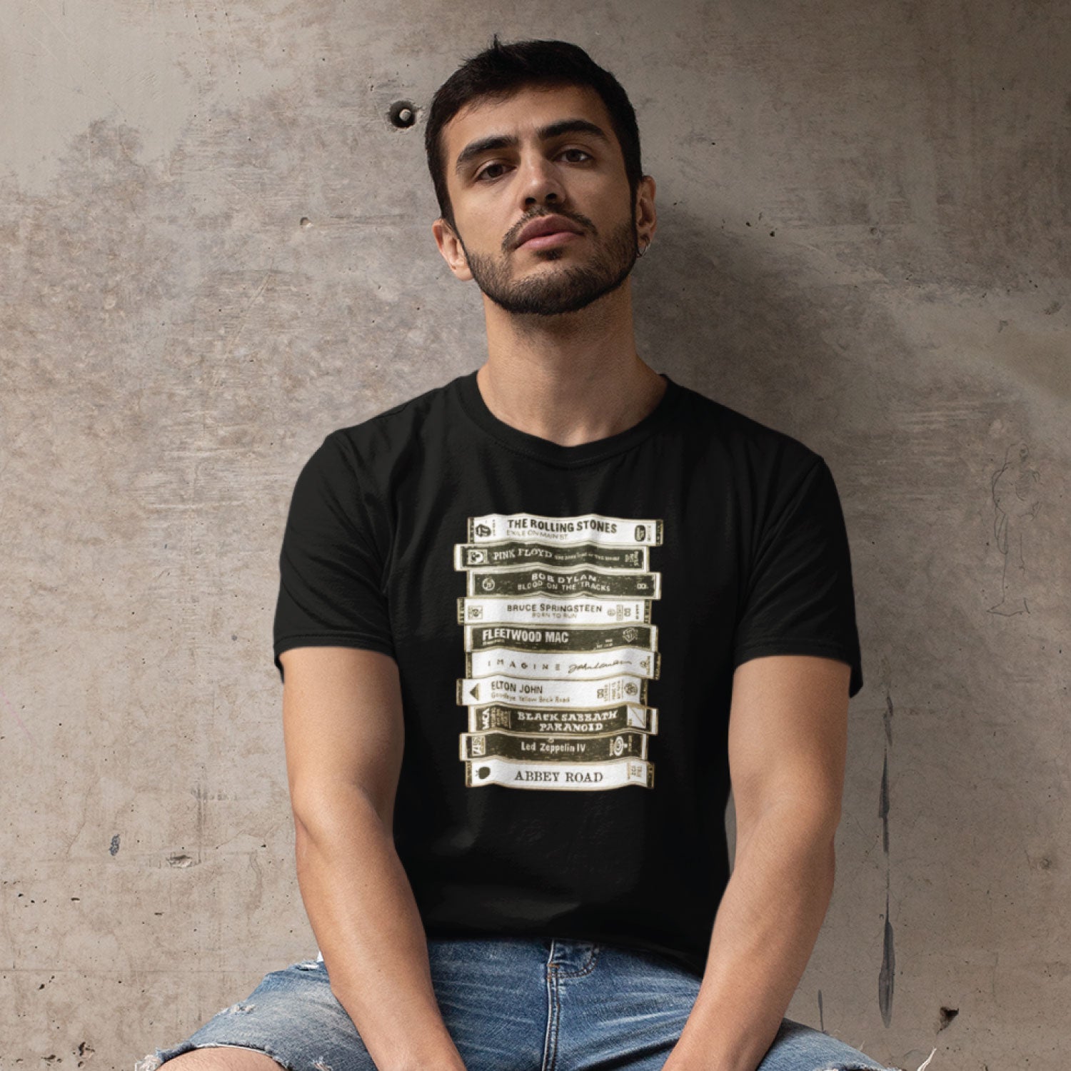 CD Men's Graphic Print Cotton T-Shirt Everyday Comfort Wear Original Since 1997 Shipping Globally