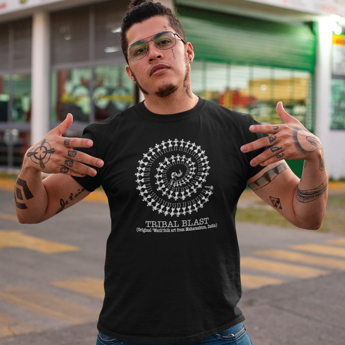 Tribal Blast 100% Cotton Unisex T-Shirt Everyday Casual Wear Original Since 1997 Shipping Globally