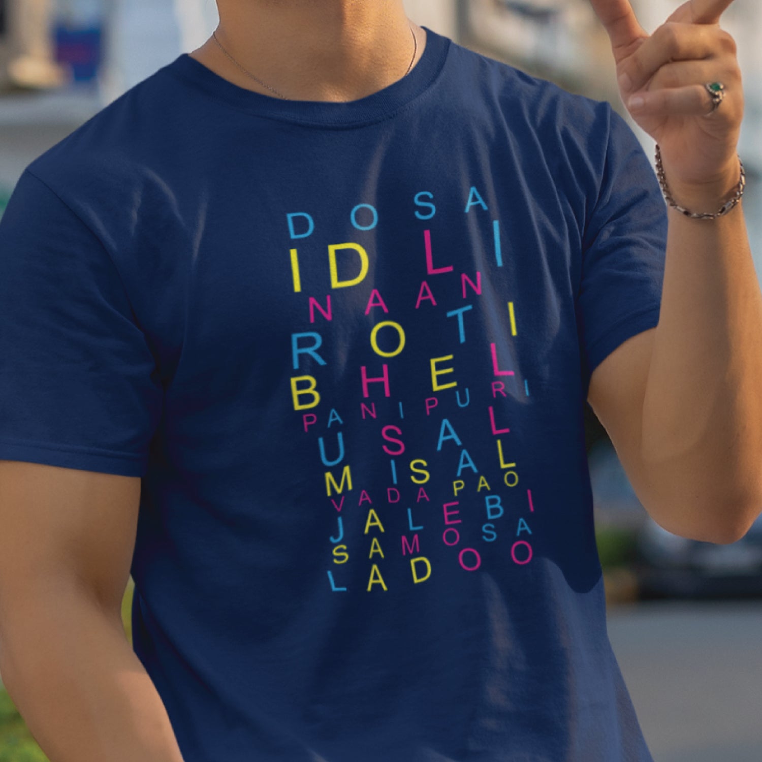 Dosa Idli 100% Cotton Unisex T-Shirt Everyday Casual Wear Original Since 1997 Shipping Globally
