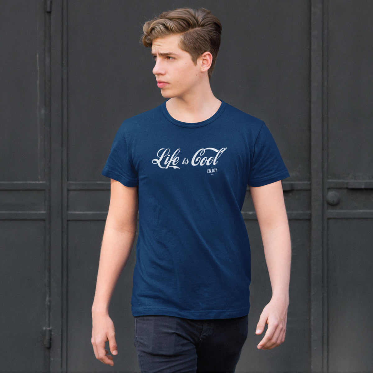 Life Is Cool Graphic T-Shirt | Tantra T-Shirts