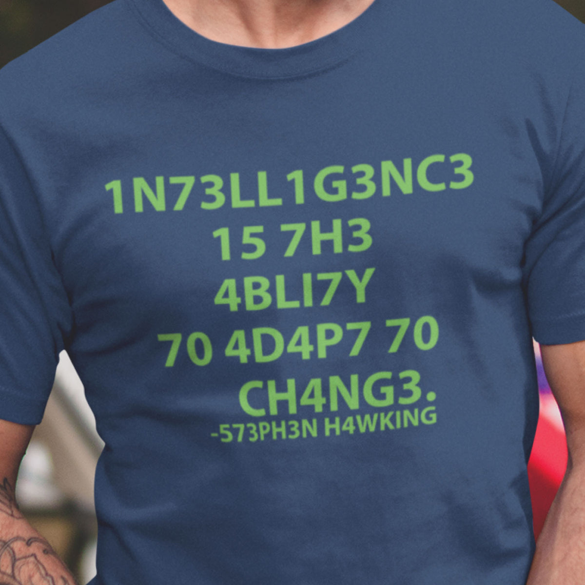 "Hawking Intelligence" Graphic Printed T-Shirt | Tantra T-Shirts