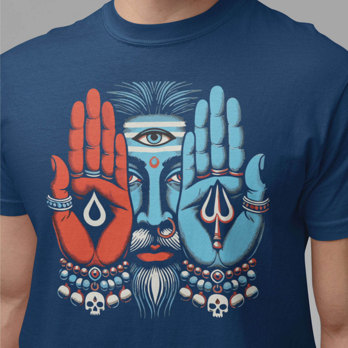 "Shiv Shakti" Graphic Printed T-Shirt | Tantra T-Shirts