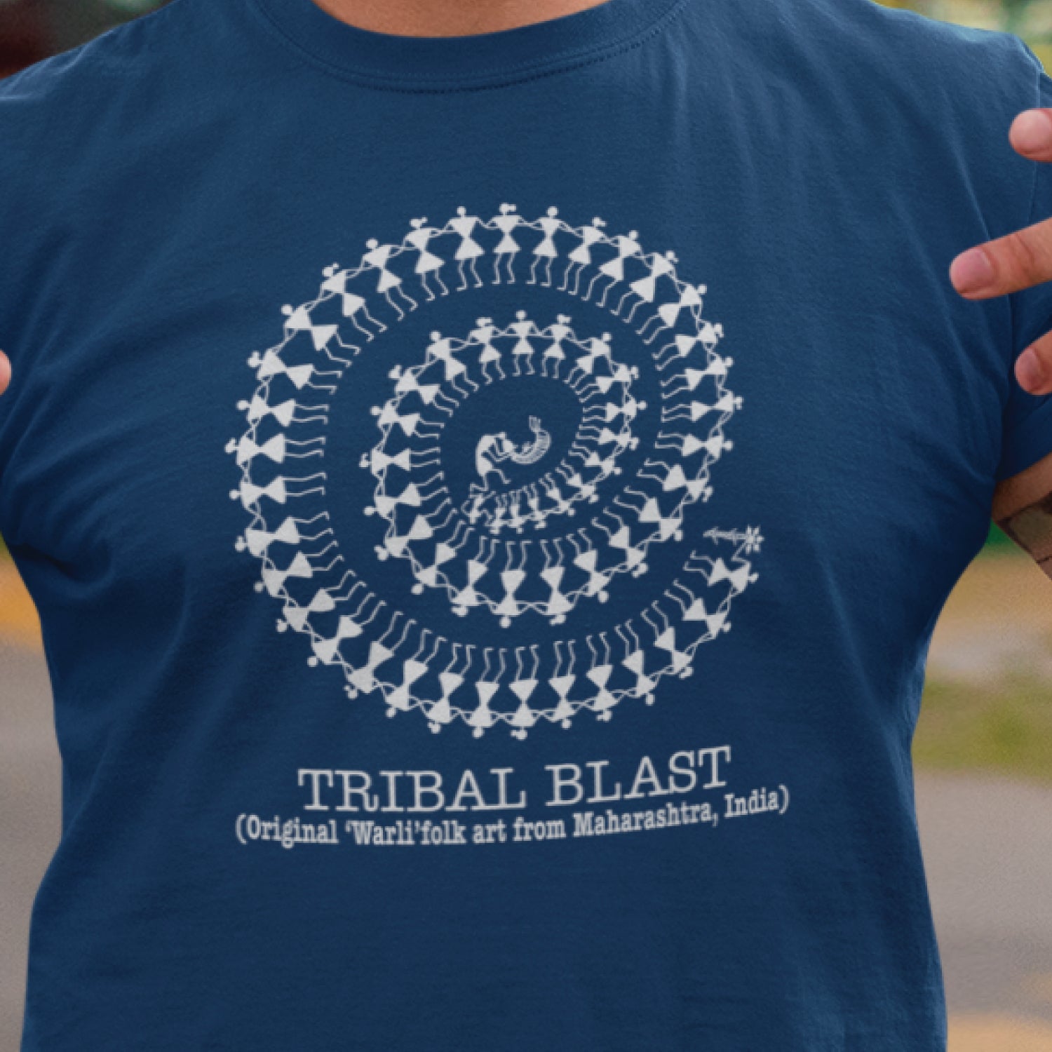 Tribal Blast 100% Cotton Unisex T-Shirt Everyday Casual Wear Original Since 1997 Shipping Globally