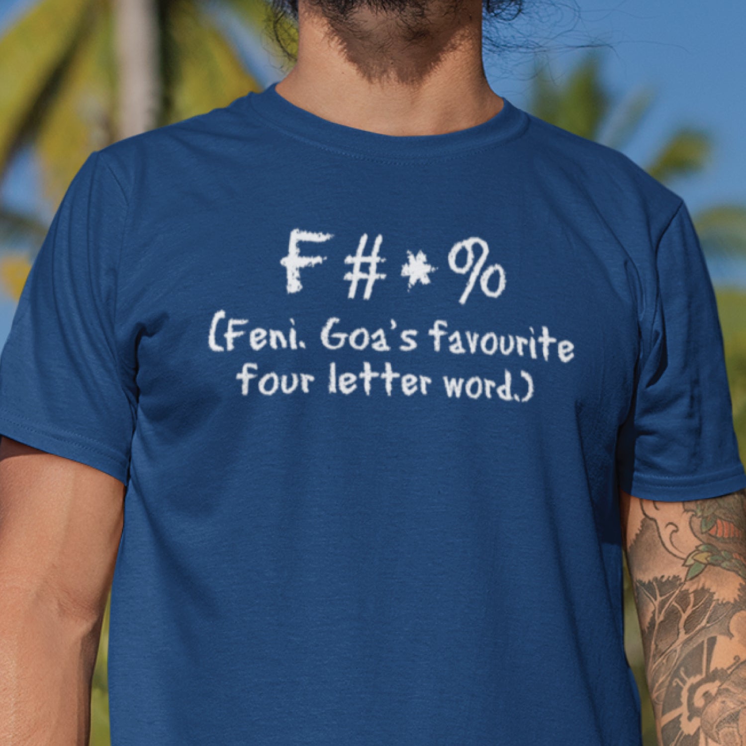 Feni 100% Cotton Men's T-Shirt Everyday Casual Wear Shipping Globally