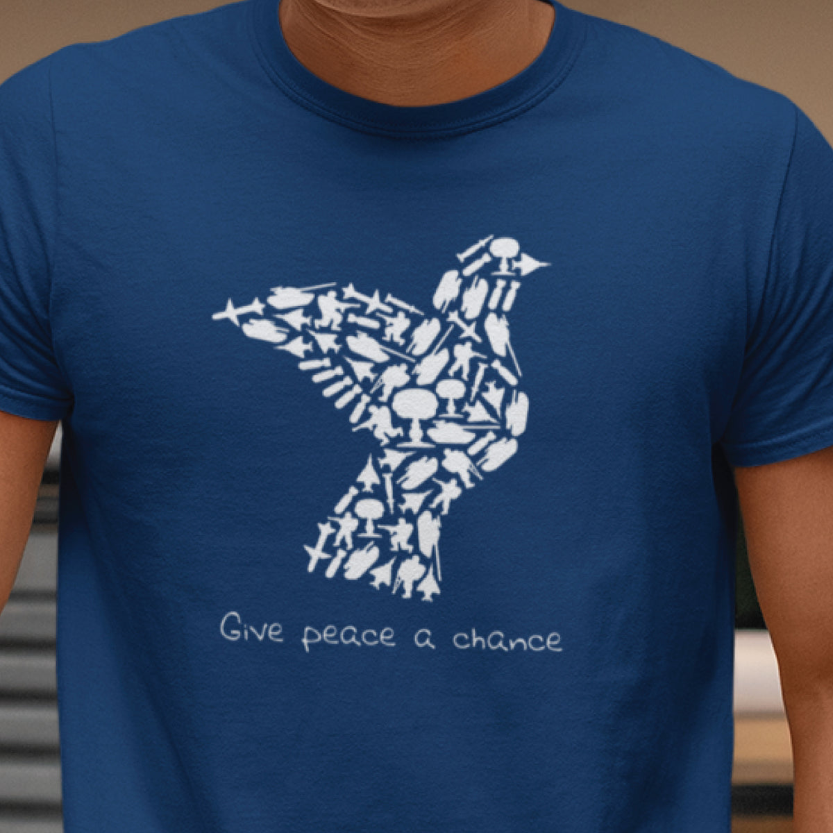 Peace Dove 100% Cotton Unisex T-Shirt Everyday Casual Wear Original Since 1997 Shipping Globally