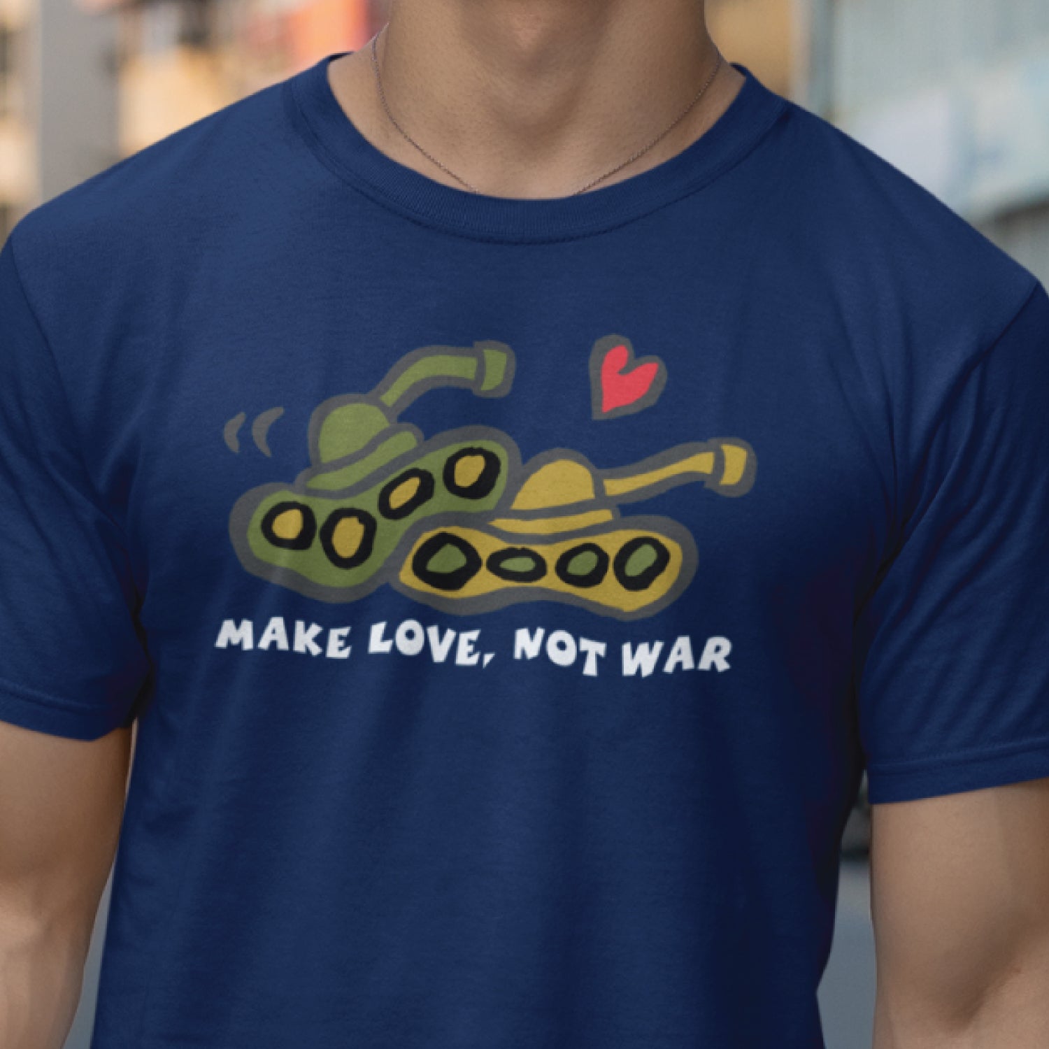 Make Love Not War 100% Cotton Unisex T-Shirt Everyday Casual Wear Original Since 1997 Shipping Globally