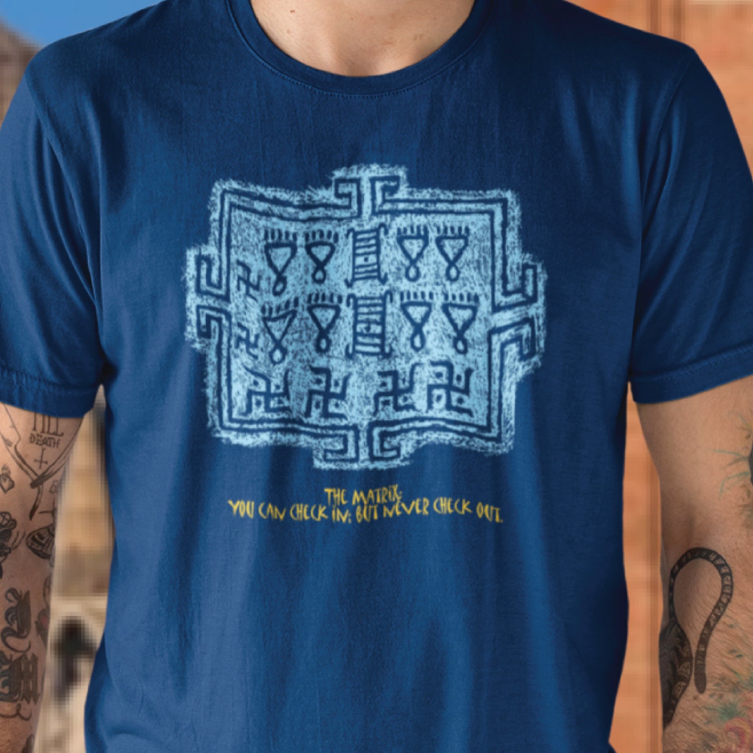 Matrix 100% Cotton Men's T-Shirt Everyday Casual Wear Shipping Globally