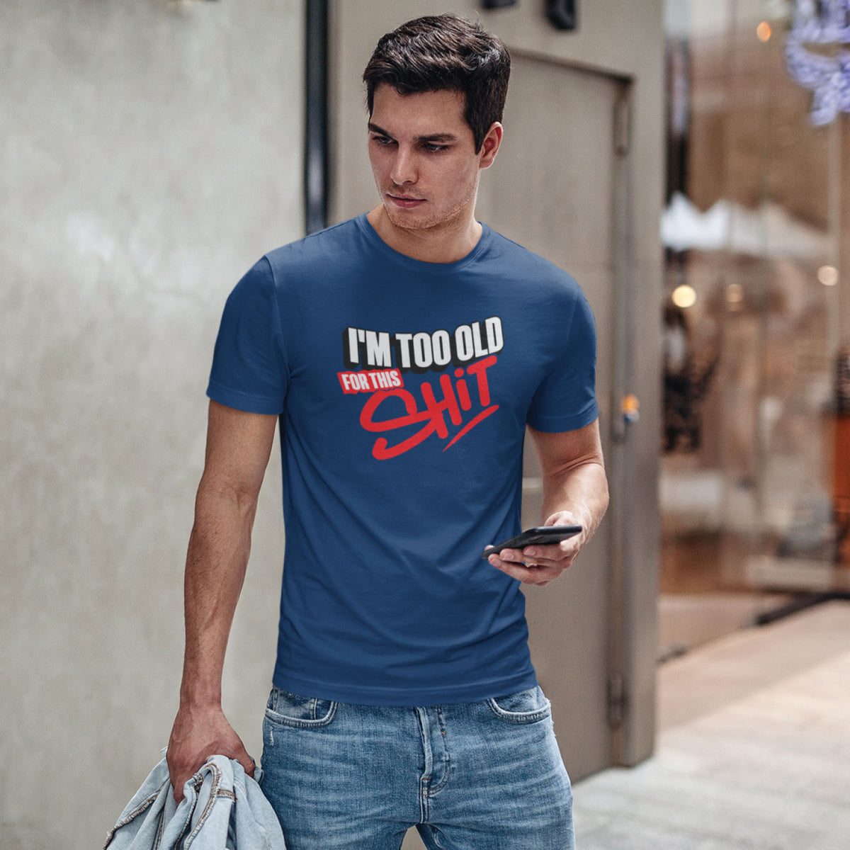 "Too Old" Graphic Printed T-Shirt | Tantra T-Shirts