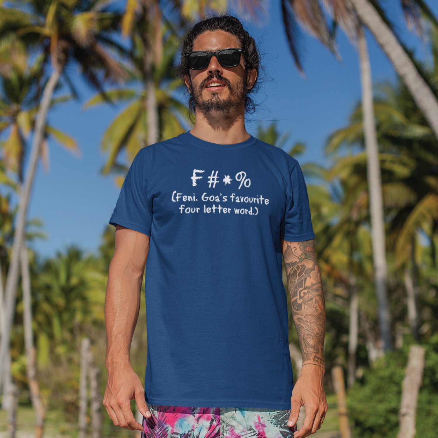 Feni 100% Cotton Men's T-Shirt Everyday Casual Wear Shipping Globally