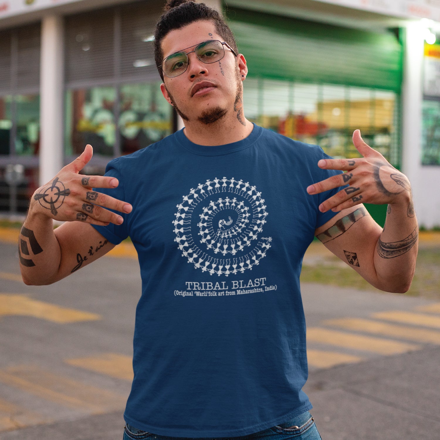 Tribal Blast 100% Cotton Unisex T-Shirt Everyday Casual Wear Original Since 1997 Shipping Globally