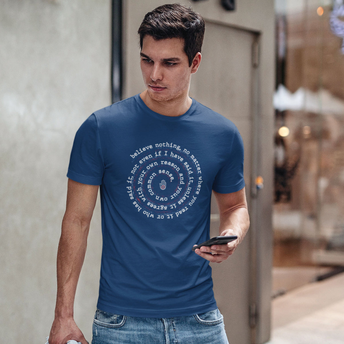 "Common Sense" Graphic Printed T-Shirt | Tantra T-Shirts