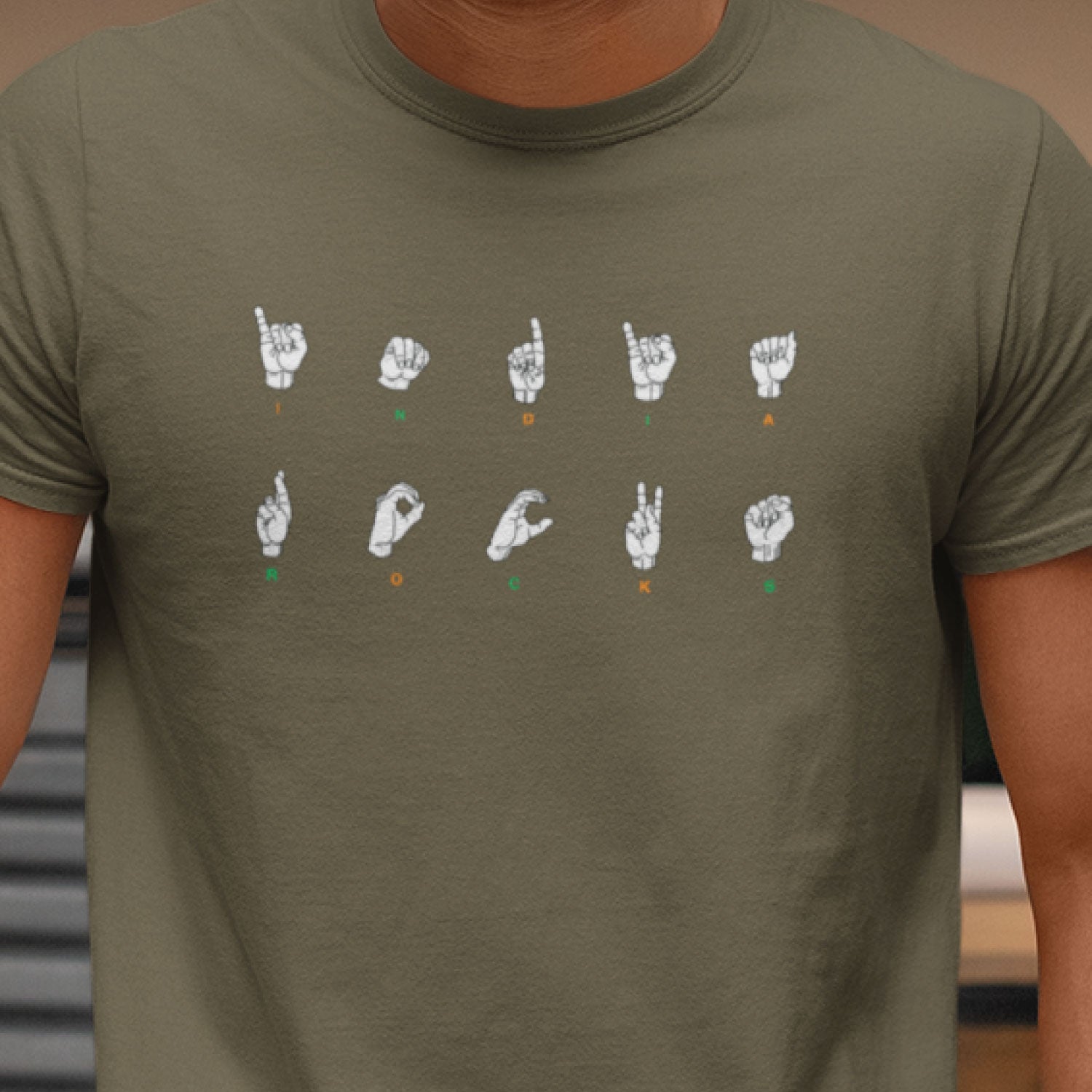India Rocks 2 Men's Graphic Print Cotton T-Shirt Everyday Comfort Wear Original Since 1997 Shipping Globally