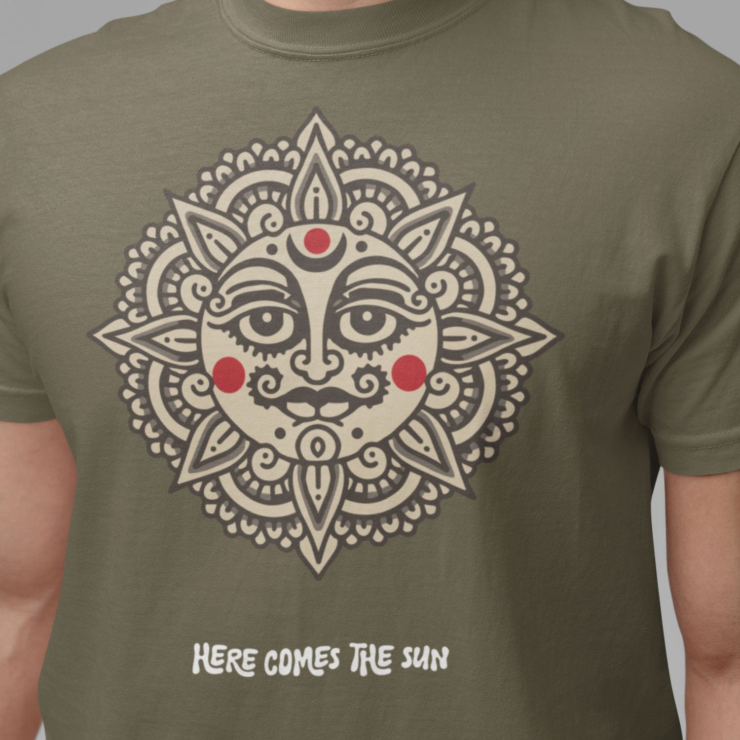 Here Comes The Sun Men's Cotton T-Shirt Regular Fit Casual Wear Original Since 1997 Shipping Globally