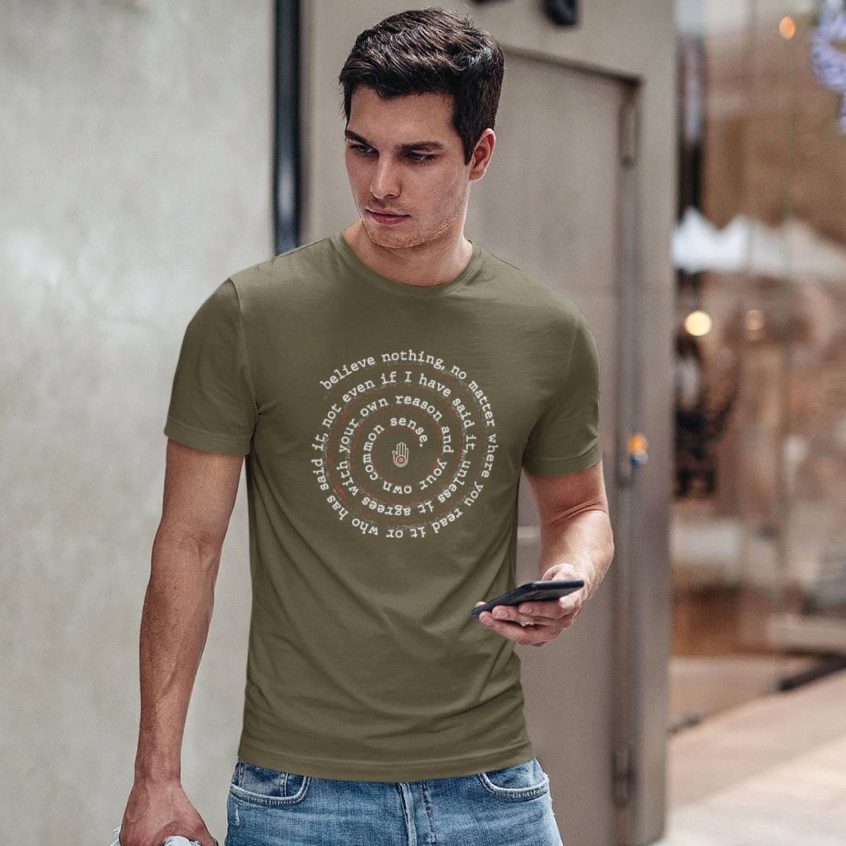 "Common Sense" Graphic Printed T-Shirt | Tantra T-Shirts