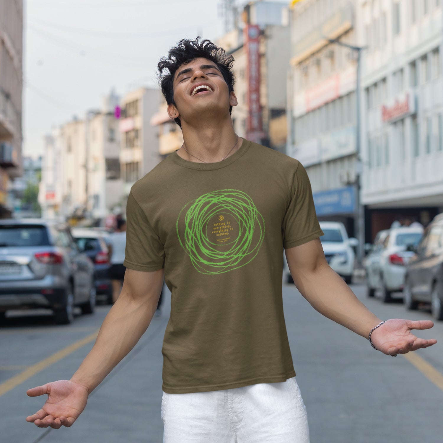 Nothingness 100% Cotton Men's T-Shirt Everyday Casual Wear Shipping Globally