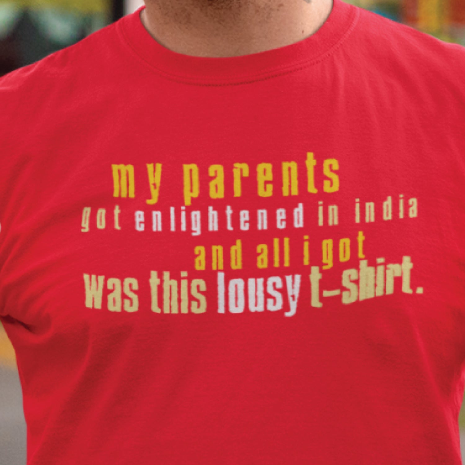 Lousy T-shirt 100% Cotton Men's Everyday Casual Wear Shipping Globally