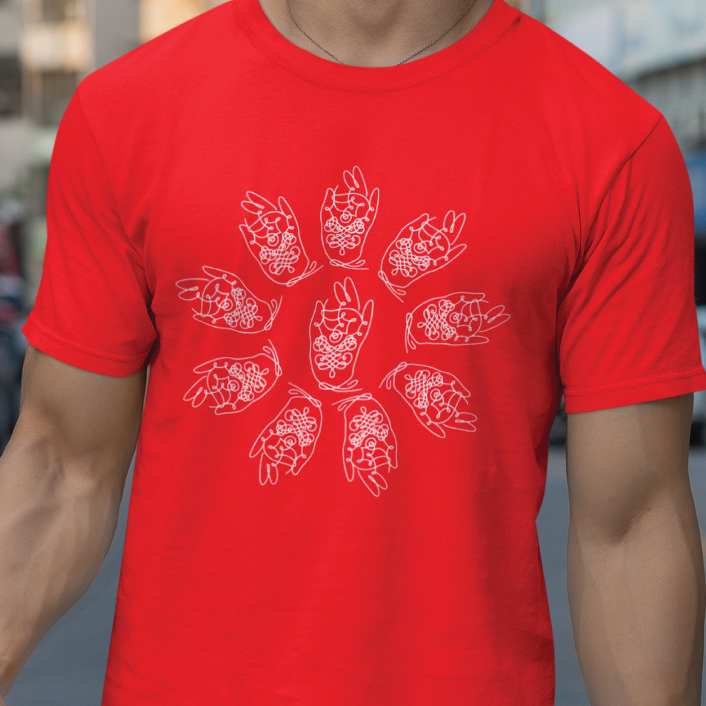 Mudra – Tantra Original Since 1997 – Unisex Cotton Tee Everyday Wear – Shipping Globally!