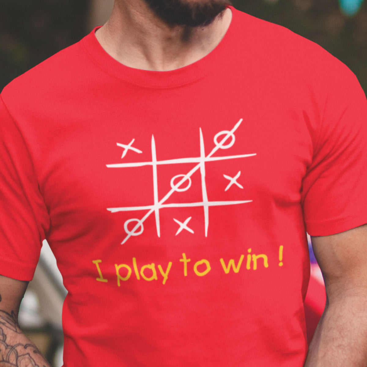 "Play to Win" Graphic Printed T-Shirt | Tantra T-Shirts