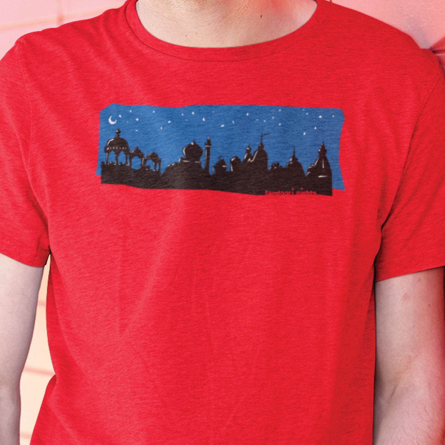 Tandoori Nights Men's Graphic Print Cotton T-Shirt Everyday Comfort Wear Original Since 1997 Shipping Globally