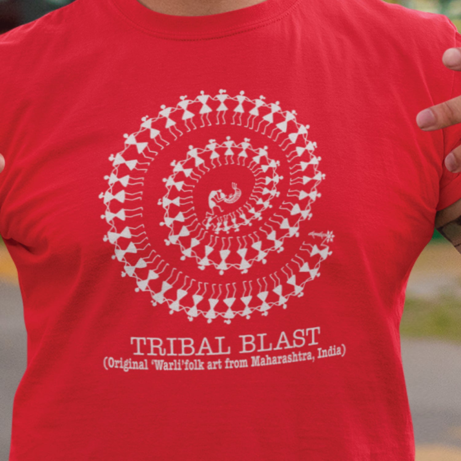 Tribal Blast 100% Cotton Unisex T-Shirt Everyday Casual Wear Original Since 1997 Shipping Globally