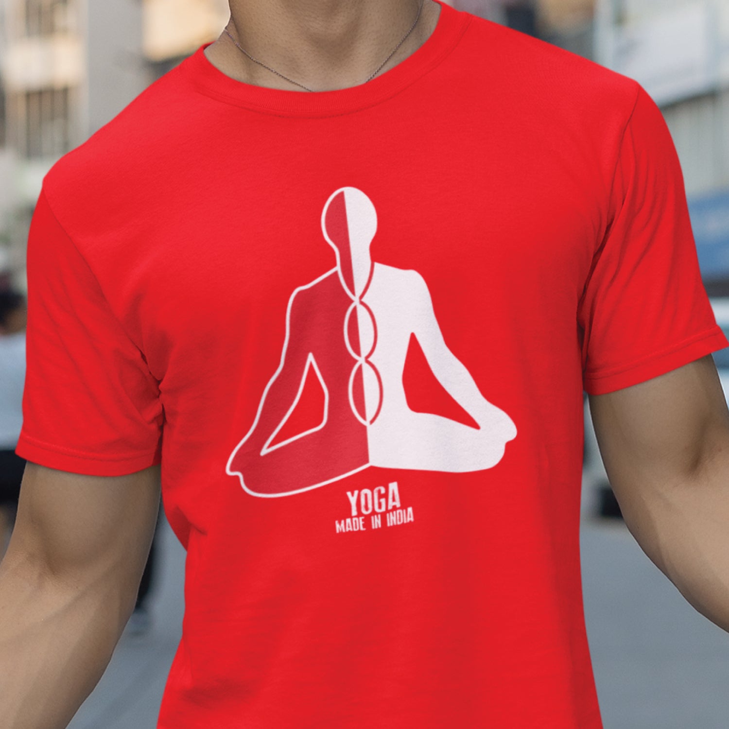 Yoga 100% Cotton Men's T-Shirt Everyday Casual Wear Original Since 1997 Shipping Globally
