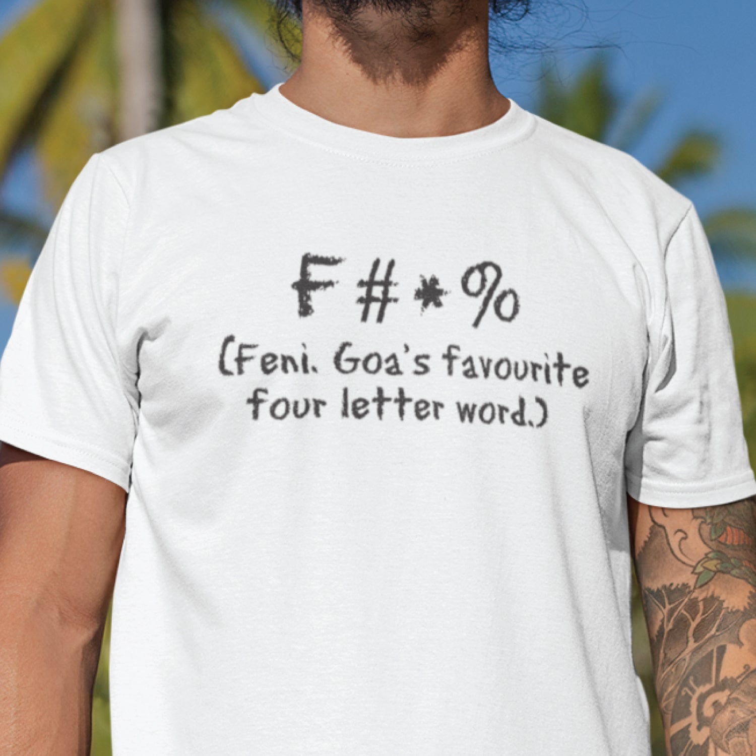 Feni 100% Cotton Men's T-Shirt Everyday Casual Wear Shipping Globally