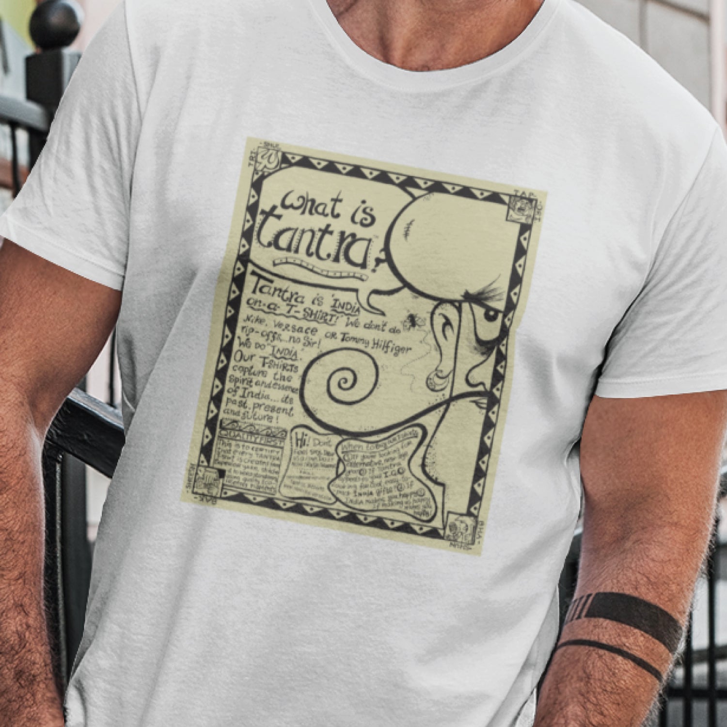 What Is Tantra 100% Cotton Unisex T-Shirt Everyday Casual Wear Original Since 1997 Shipping Globally