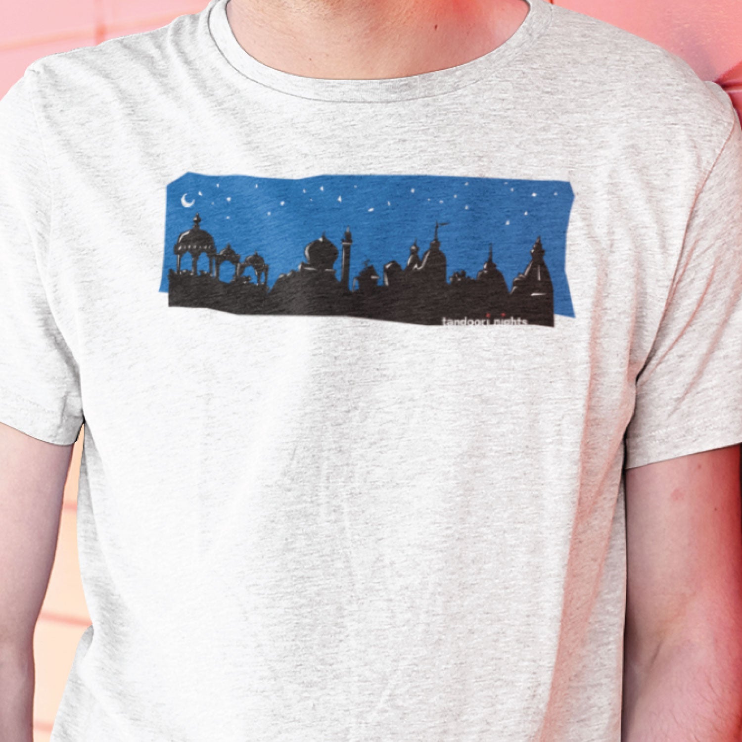 Tandoori Nights Men's Graphic Print Cotton T-Shirt Everyday Comfort Wear Original Since 1997 Shipping Globally