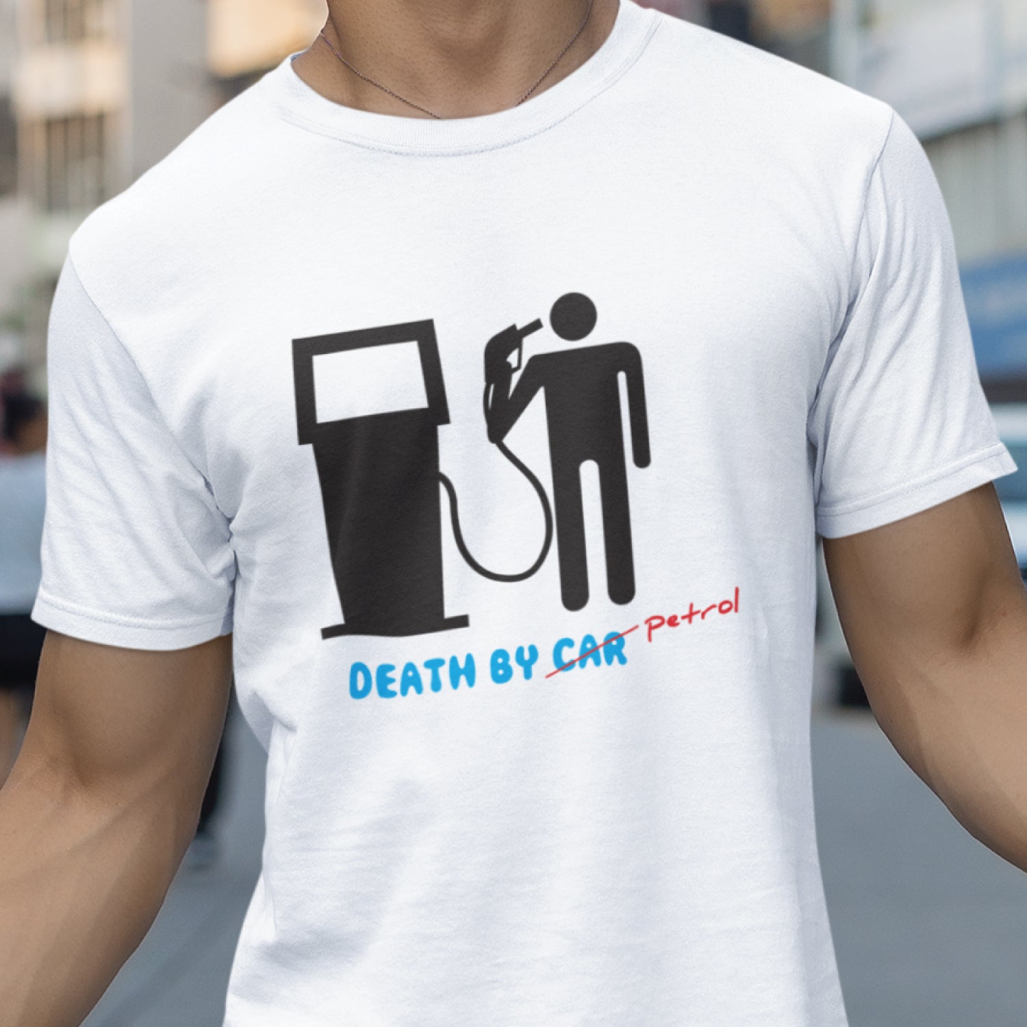 Petrol 100% Cotton Men's T-Shirt Everyday Casual Wear Shipping Globally